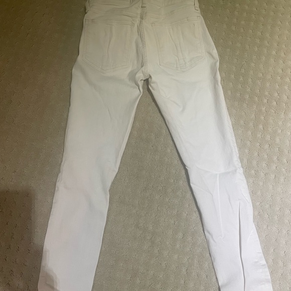 White rag and bone skinny leg jeans - Picture 2 of 3